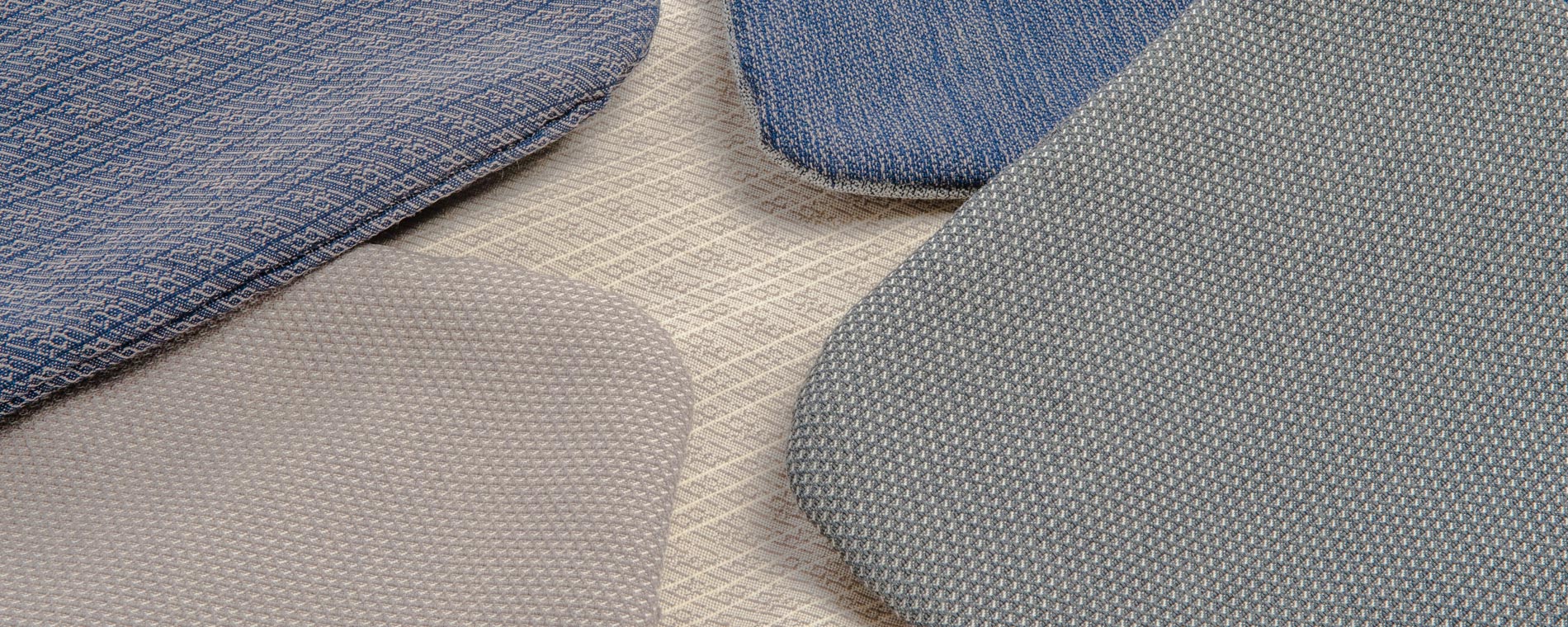 fabrics for seats, curtains and headrests