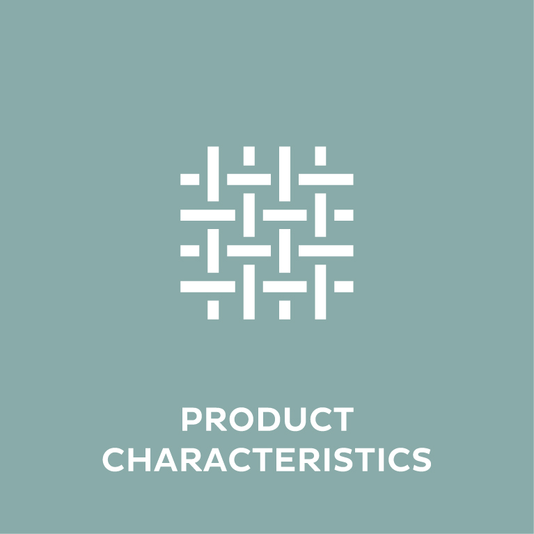 PRODUCT CHARACTERISTICS